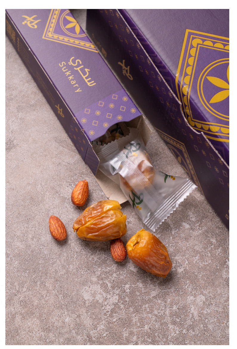 تمر ولوز سكري