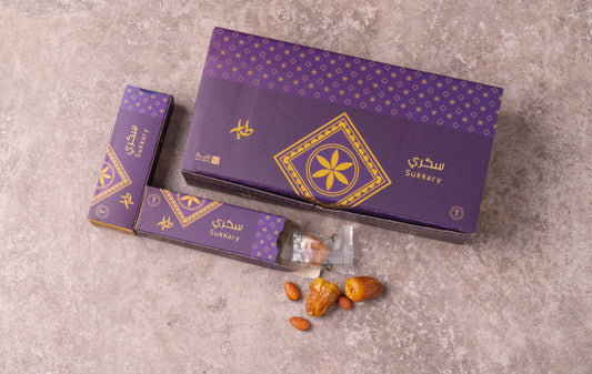 تمر ولوز سكري