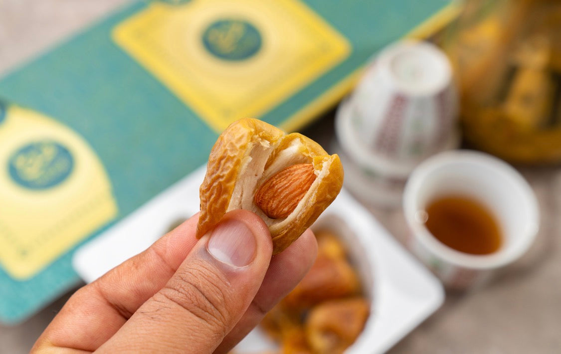 ميني قدوع سكري محشي لوز