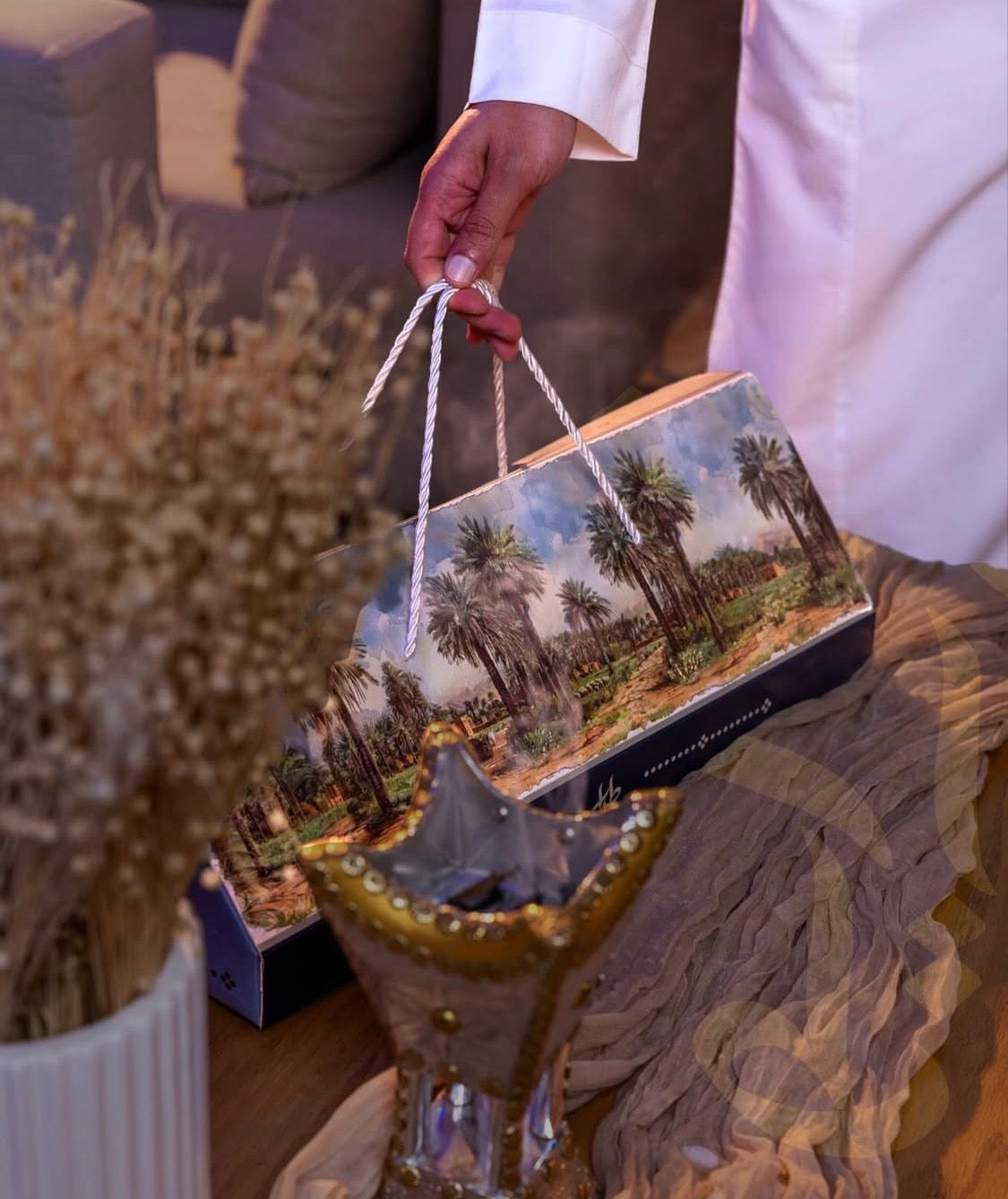 بوكس واحه اخلاص محشي لوز