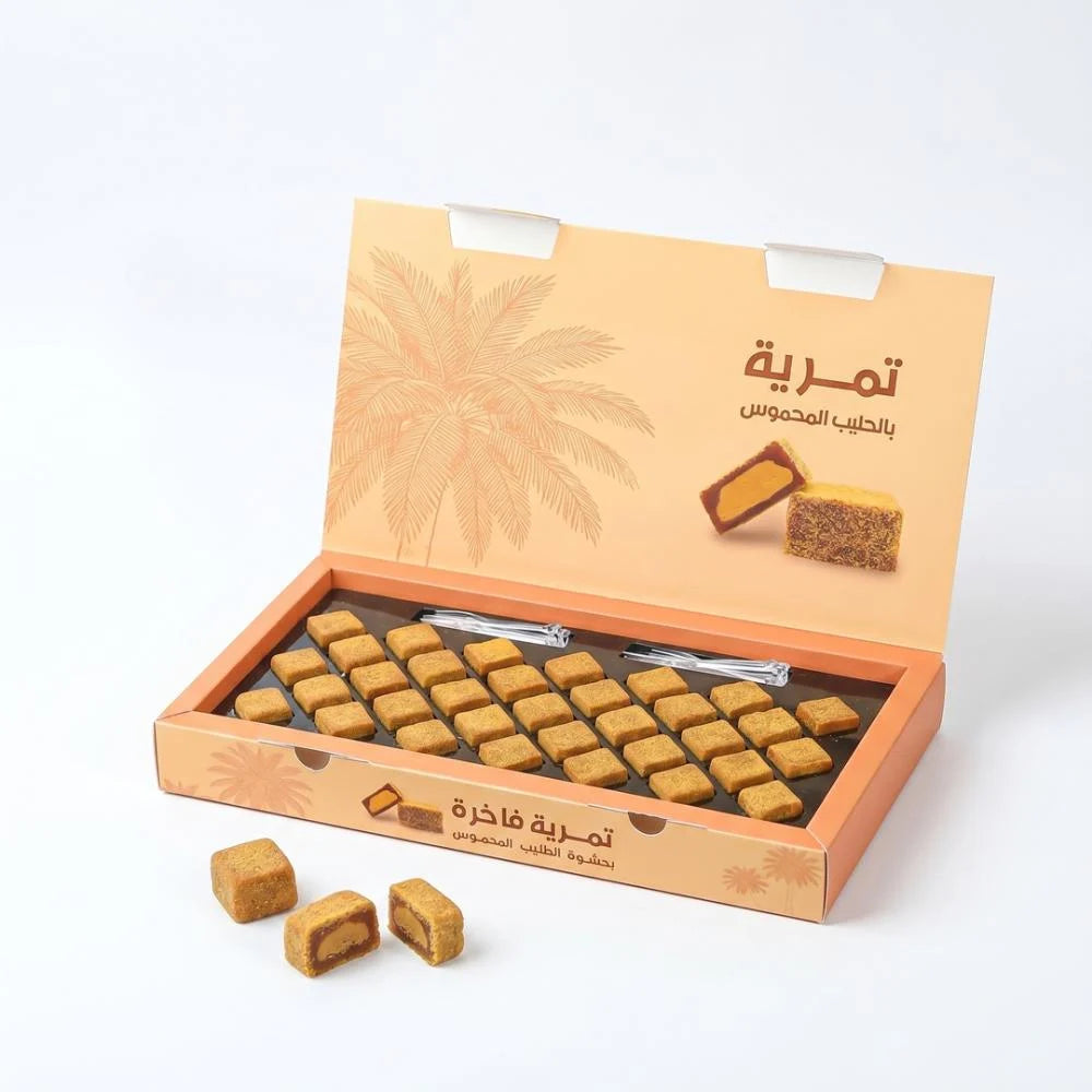 تمرية بالحليب المحموس