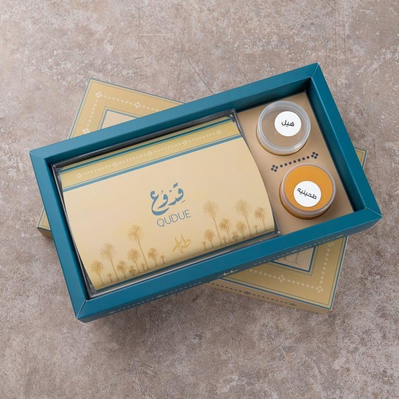 قدوع محشي لوز مع صوص الهيل و الهرده الحساوية